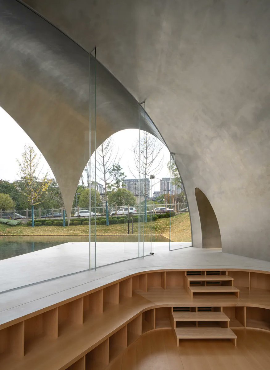 4AAAAart's tweet photo. Chinese art centre by Atelier Xi 

Guizhou Province, China 🇨🇳 https://t.co/pW873yFHC4