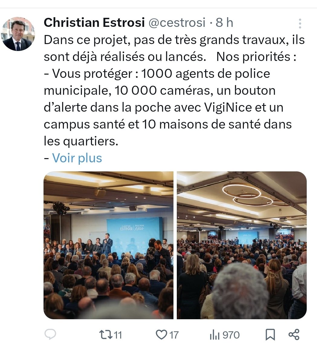 .<a href="/cestrosi/">Christian Estrosi</a> Pas de grands travaux mais une patinoire olympique à 200 millions d'euros dont personne ne veut ?! 
#MunicipalesNice2026
#UnisPourNice <a href="/UnisPourNice/">Unis pour Nice</a> 
#Nice06 
#Estrosi