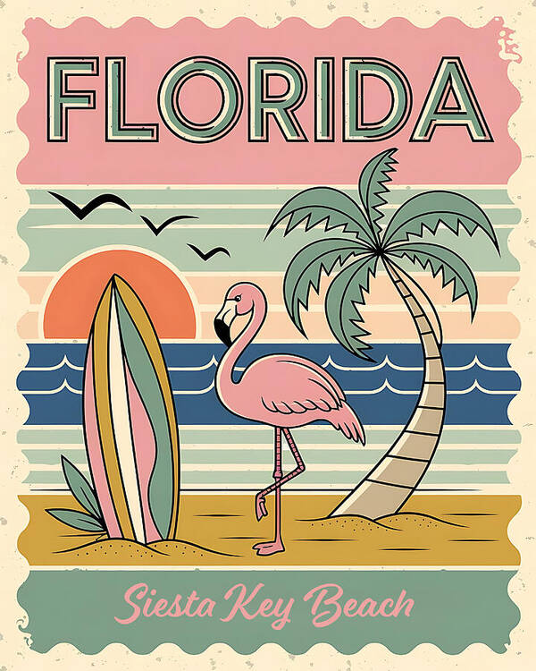 HurmerintaArt's tweet image. Siesta Key Beach Florida Retro Art.

#retro #florida #flamingo #beach #siestakey 
johanna-hurmerinta.pixels.com/featured/siest…