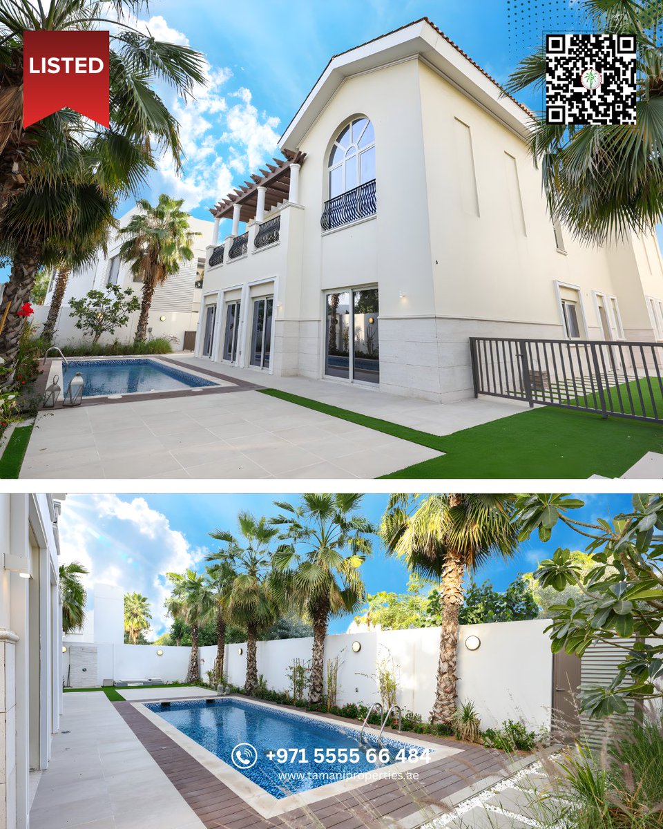 TamaniProp's tweet photo. ✨Listed: District One Villa 

A refined 5BR residence in Dubai’s most prestigious gated community - spacious, private, and steps from the Crystal Lagoon.

💰 AED 30M 
🛏️ 5 Bedrooms 
📐 9,042 sq.ft

• 7 mins to Downtown 
• Limited supply, strong value 
• Private pool + garden https://t.co/fY5xvk8znu