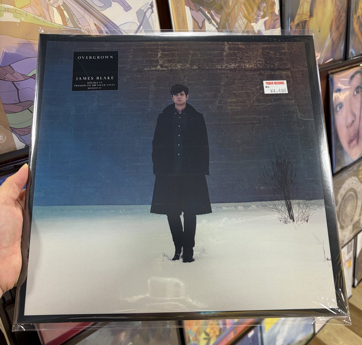 JamesBlake】 James Blakeの2ndアルバム『Overgrown』のレコードが再