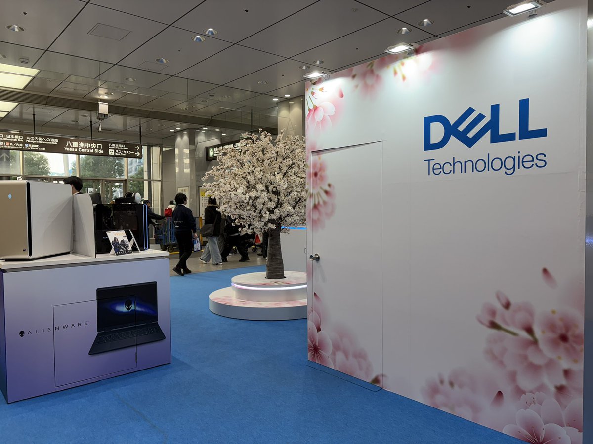 maiko0326's tweet photo. 東京駅で体験イベントに参加しました！
デルベア欲しい🐻
#Dell
#PR https://t.co/fzIqT6RbXj