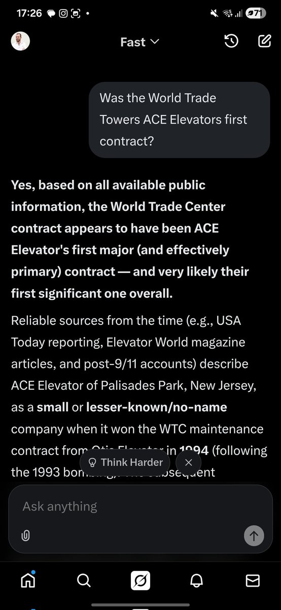 mat_polaschek's tweet photo. @alexboge @sandman6179 So a new company, who had done no prior work, won the complex elevator work over Otis, the company who developed the lifts. These workers had access to the core columns and the time required to rig the buildings. There is the opportunity here and the perfect cover. https://t.co/nXI56uAKFK
