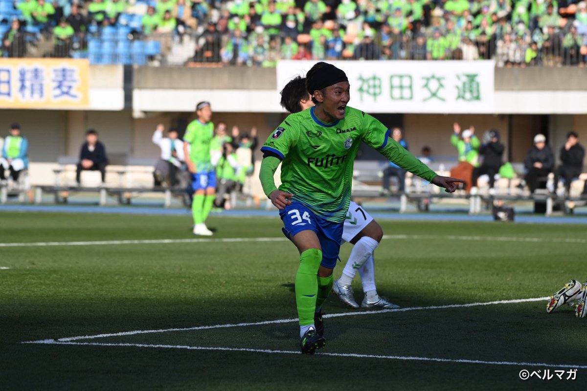 湘南ベルマーレ 先制点 山田寛人 湘南 1-0 八戸 #bellmare #ベルマガ