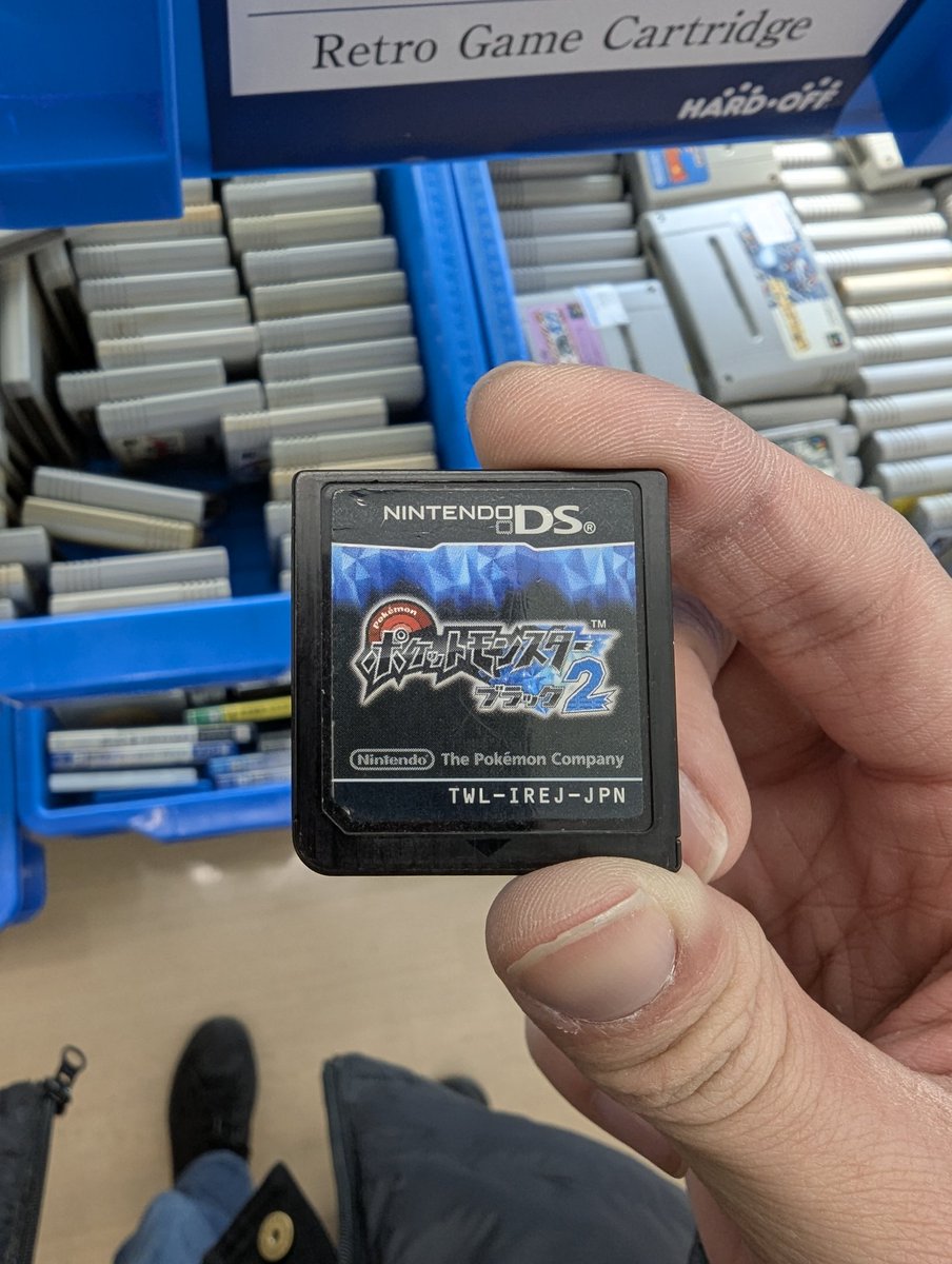 Jyaga_bee's tweet image. BW2買ったら色々壊れてて困った