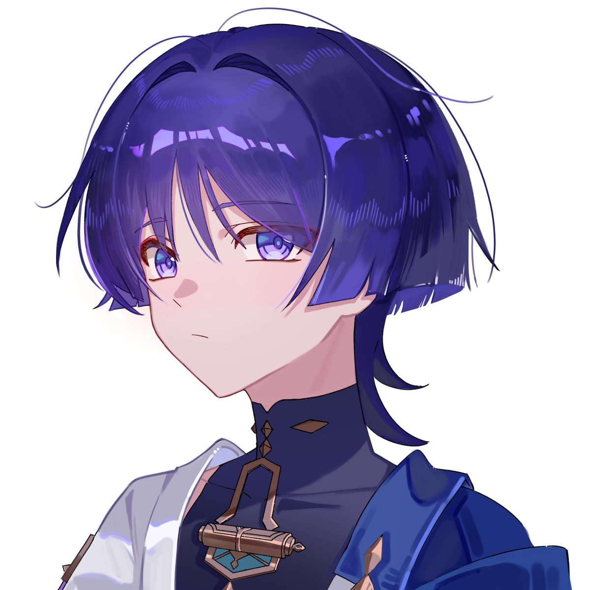 #放浪者 #wanderer
尝试新画法