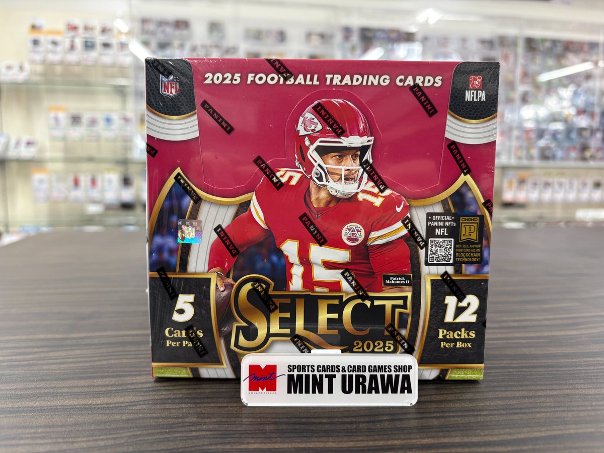 入荷情報】ミント浦和店です！ 本日『NFL 2025 PANINI SELECT FOOTBALL