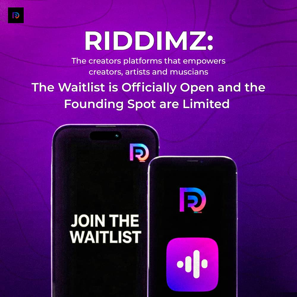 Last night's Space made it official.

The Riddimz Waitlist is open. 🎶

This isn't just a form. 

It's a position.

And the creators who move first don't just get early access.

They get the advantage that compounds.

Being early means everything:

➫ You earn your place as a