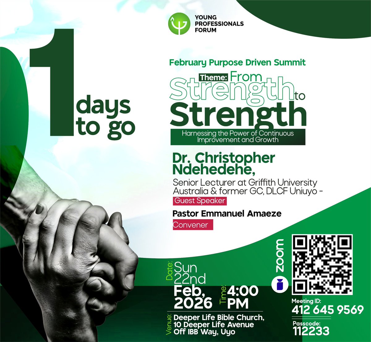 YPFAKS's tweet photo. Strength is what empowers a change, and forces a push. 

Isn't it ironic that the world thinks it's by doing every other thing, while God says "WAIT"?

Having being told to be diligent in all we do, we are also being told to wait for Him who teaches our hand to do what surpasses https://t.co/QHAd8hhXJt