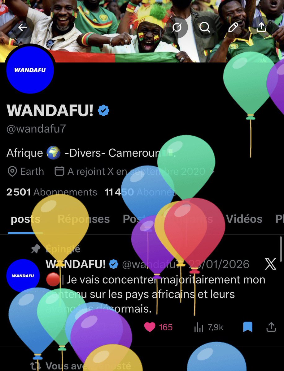 🔴 Parce que 1 an de plus se fête. Je remercie baba God pour cette grâce en ce jour. 
Mince on vieillit hein 😹.