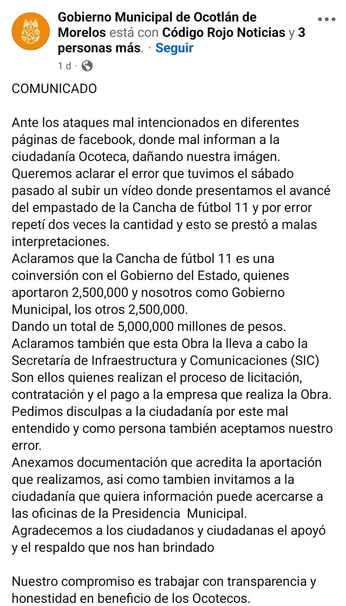 el_inge_bombita's tweet photo. Ahora resulta que dice que el ridículo Antonio Meraz Concha, Presidente de #ocotlan que por denunciarlo "dañamos su imagen". Mejor que se ponga a trabajar correctamente, para que deje de dañar él mismo su horrorosa y c0rrupta imagen. #fuerajara #oaxaca https://t.co/W585xhDn5i