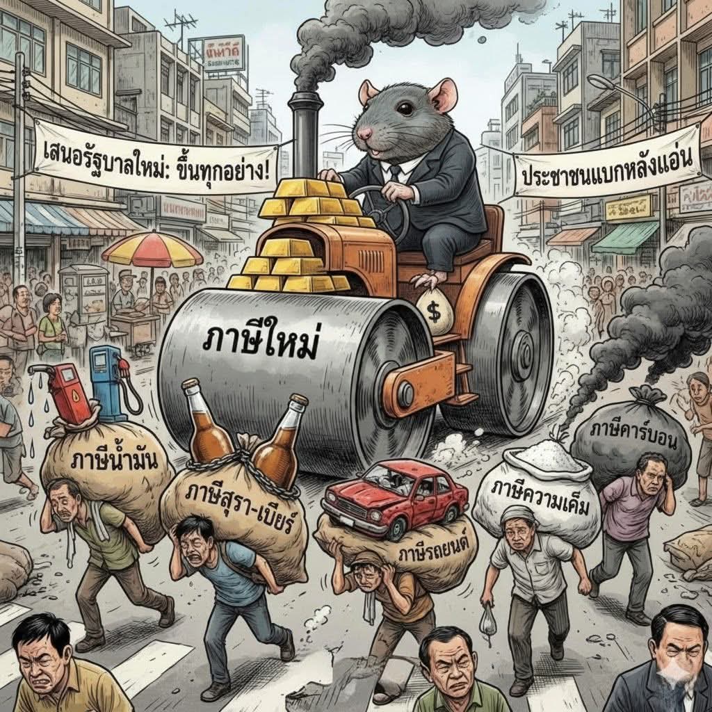 คลั่ง "ความรักชาติ" กันนัก ถึงเวลาจ่ายเพื่อชาติกันแล้ว  ห้มบ่นนะพวกมรึงอ่ะ