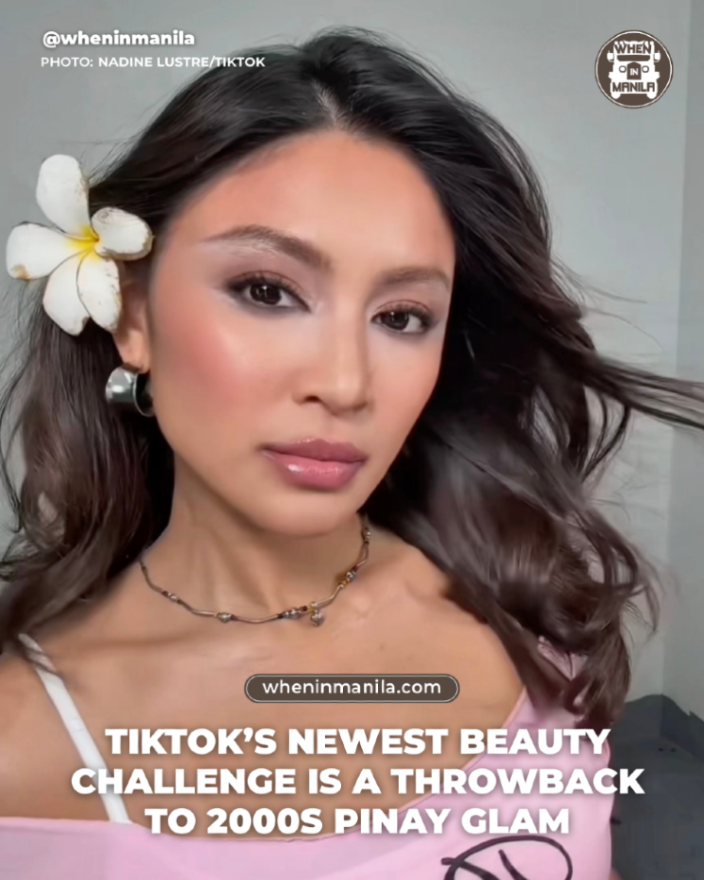 WhenInManila's tweet photo. Even President Nadine has joined in the trend. ✨

Read: https://t.co/93QC6UgIrm https://t.co/ezk1H9cTTR