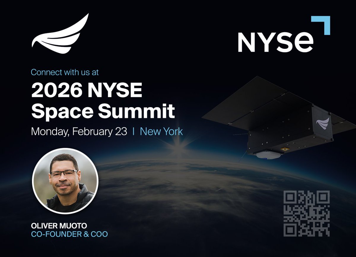 BlackwingSpace's tweet photo. Blackwing Space will be in New York next week on Monday, February 23, for the @NYSE Space Summit.

We are building commercial, American-made nanosatellites that lower the cost and complexity of accessing space. Our modular platforms help startups, research teams, enterprises, and government users move faster from concept to orbit across missions such as Earth observation, communications, in-orbit compute, and technology demonstration in the Space 3.0 economy.

Our co-founder and COO, Oliver Muoto (@muoto), will be on the ground connecting with partners, customers, investors, and industry leaders, including those helping shape the Space 3.0 era of commercial space.

If you will be attending, we would welcome the chance to connect.

Fly soon. Fly often. Fly Blackwing.

LinkedIn: https://t.co/zdUUUolhbY

#Space30 #CommercialSpace #Nanosatellites #BlackwingSpace