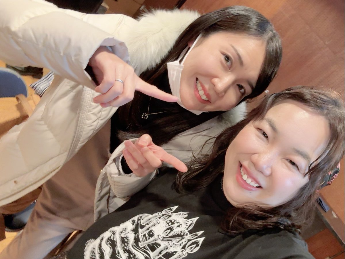 #アイネ夜長姫
ご来場ありがとうございました！1月のアイネクライネ公演出演の鈴村博美ちゃん✨️来てくださり心強かったです🥳
いつか共演もできますように…✨️
ご感想投稿、感謝しつつ🍒
よーこさんより