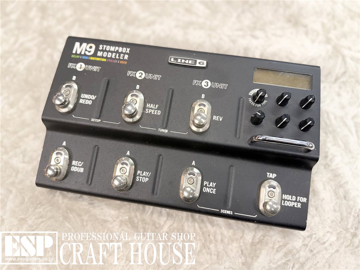 ✨入荷情報✨】 USED「LINE 6 M9 Stompbox Modeler」即納可能