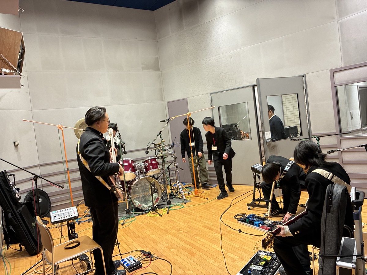 ／
Nextartsのレコーディングが
始まりました💿
＼

さがロック2026優秀賞受賞
Nextarts
副賞の受賞曲レコーディング、ただ今進行中
ライブ同様、疾走感のあるサウンドをスタジオに響かせています！
完成をお楽しみに！

#さがロック
#相模原市
#Nextarts