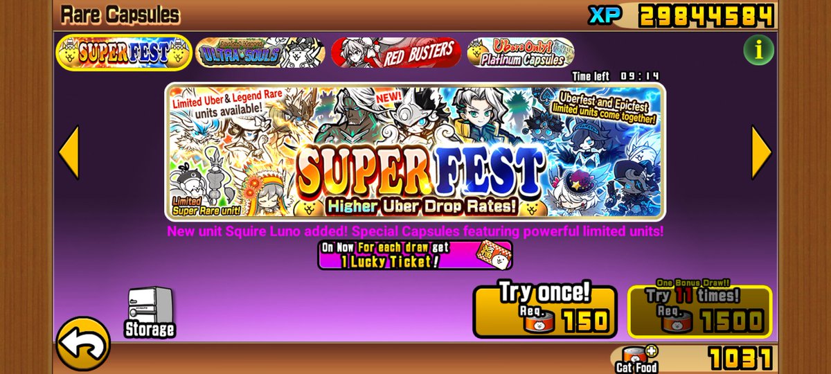 Superfest continues to disappoint me. Got like 5 maybe 6 Ubers and they were all dupes. Can't wait for Eva tho (very grateful cuz I legit forgot to unlock Shinji's true form last time)