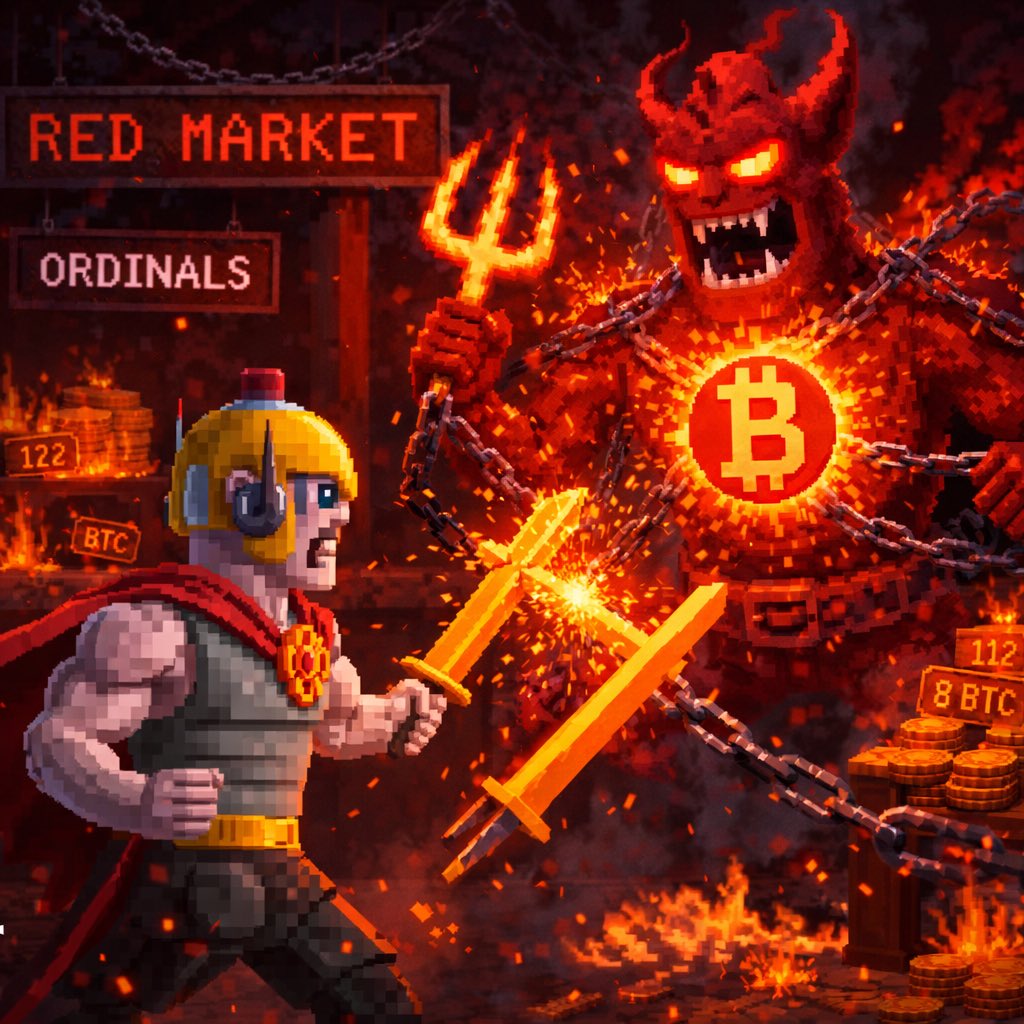 BtcSpartans's tweet photo. The comeback is imminent! 
#forsparta #bitcoin #ordinals

Art by @memesg0d_ https://t.co/h61FHAoFYI