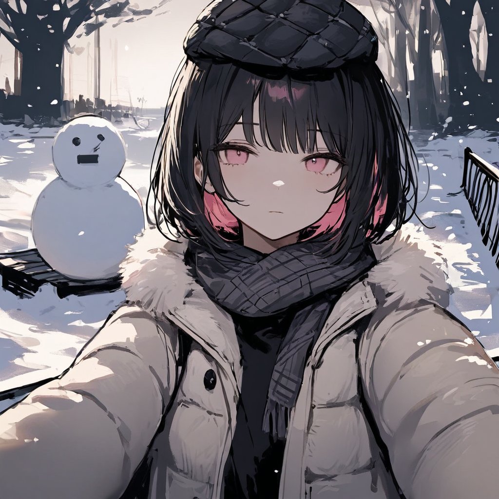 見て SFW illustration #AIart