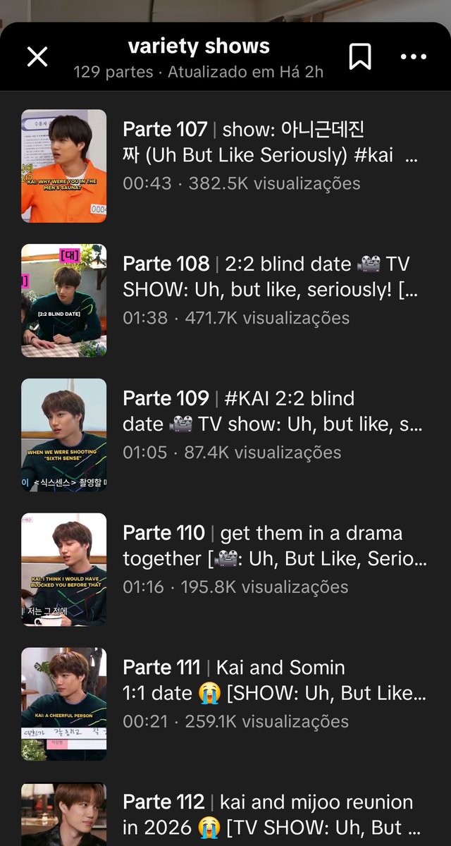 pessoal do tiktok ta gostando desse talk show do kai mds