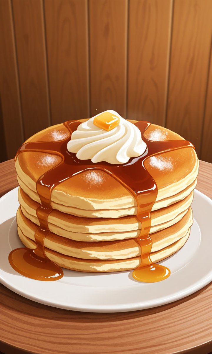 tabayan2k's tweet image. 今日のパンケーキ！