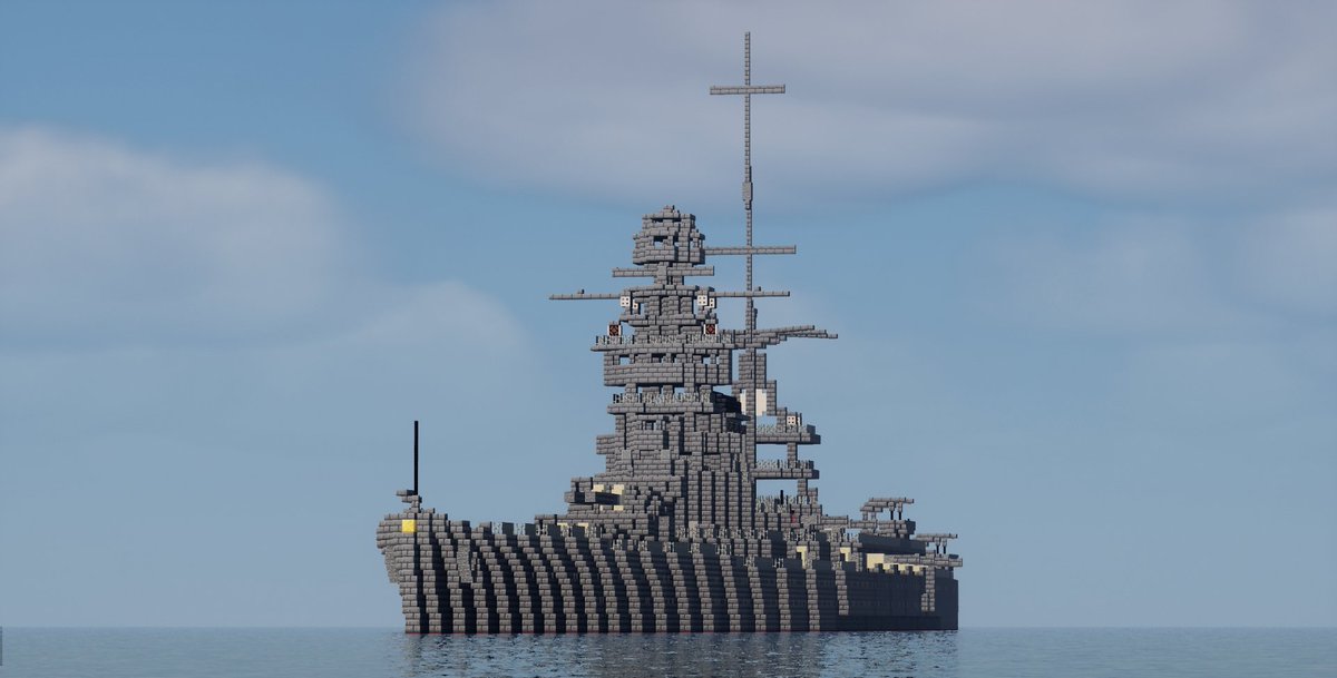 ukan06's tweet photo. 大日本帝国海軍 十三号型巡洋戦艦
IJN No.13-class Battlecruiser
#Minecraft #Minecraft軍事部 #マイクラ #minecraft建築コミュ https://t.co/QtGTaVlMP0