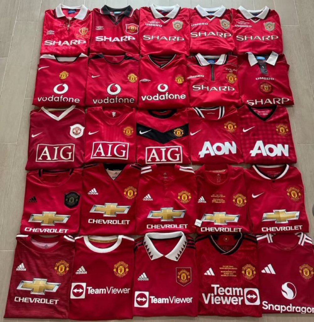 Which Man United jersey era made you a fan? 👀