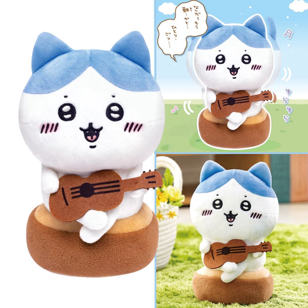 Chiikawa - Singing Plush Hachiware 🎤🎶✨ Available at the link
