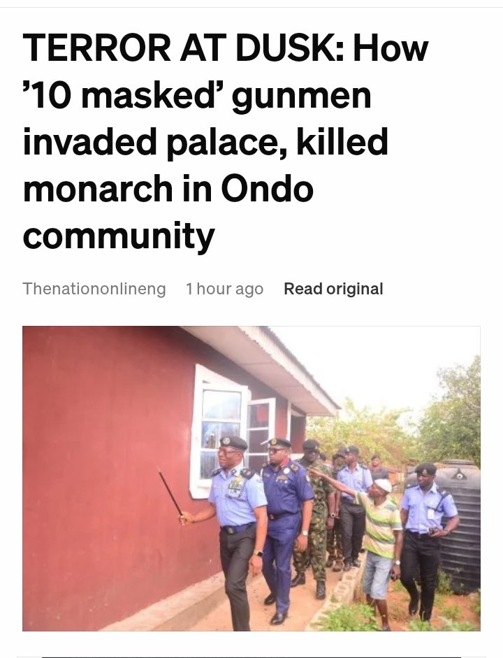 ROZ_BIAFRAARMY's tweet photo. IT'S ONLY IN NIGERIA YOU WILL EXPERIENCE PEOPLE WAITING FOR THINGS TO HAPPEN BEFORE THEIR EYES WILL OPEN, WHEN I TOLD YOU ALL THAT AFTER KWARA / ILORIN, THAT ONDO SHOULD GET PREPARED, https://t.co/HnetaiP2z0