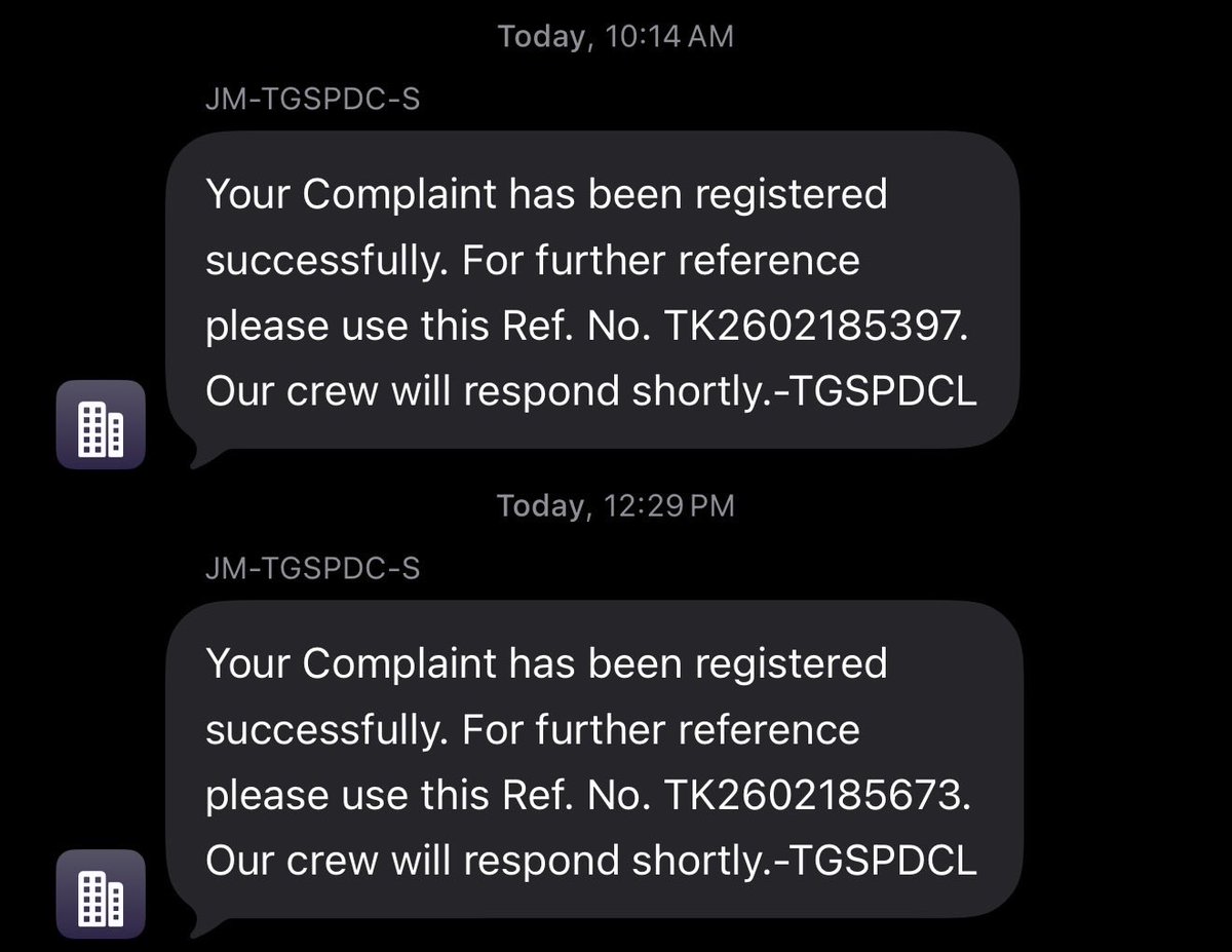 d_technomaniac's tweet photo. @tgspdcl 
I have raised complaint twice since morning. There is no current since 10:00AM are the people of hyderabad stupid to live here with so many powercuts? Where is your cm @revanth_anumula who talks about us being number 1? https://t.co/bi9uCa5SsQ