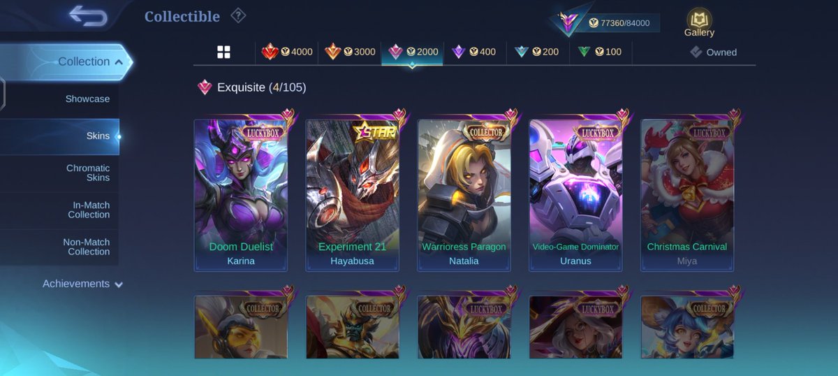 Naraku_19's tweet photo. Mau jual akun mobile legend
Akun pribadi, low spender, dijual karena butuh uang. 
Silahkan ditawar

#zonauang https://t.co/76w6sM5WEt
