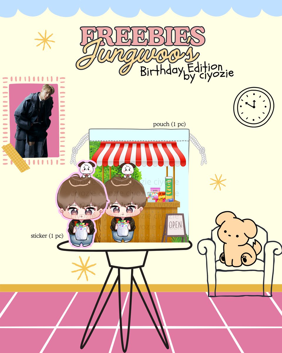 ꒰ ｡𖦹° jungwoo birthday online freebies by <a href="/ciyozie/">zi🧚🏻‍♀️</a> °𖦹｡ ꒱

tnc :
౨ৎ buat yg sayang jungwoo aja 
౨ৎ isi link ya : forms.gle/T2Sywu8hfisqtK…
౨ৎ reply pake ht bday jw
౨ৎ kalo beruntung link co aku send dm
౨ৎ limited quantity
౨ৎ isinya gausah saling cepet-cepetan ya :)

thankyou:3