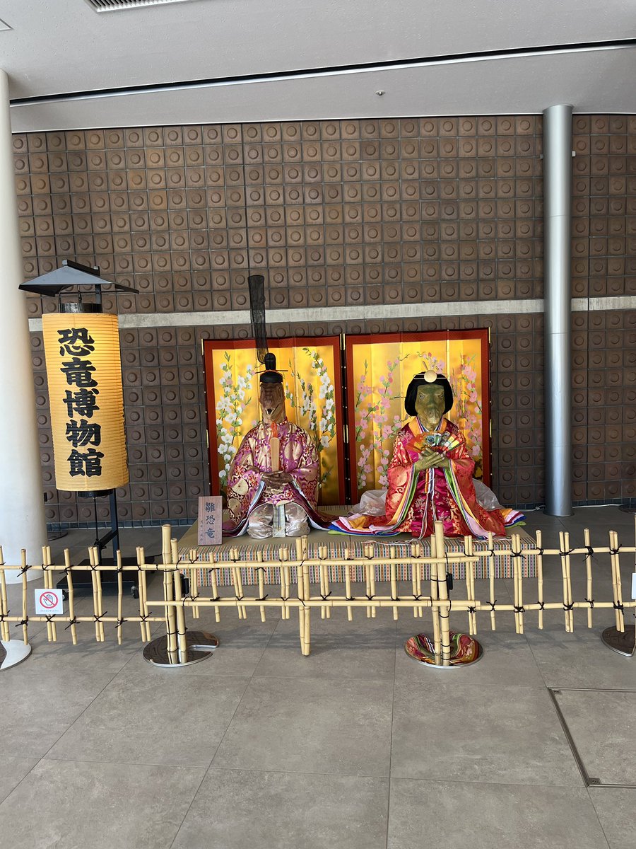 dabanobu's tweet photo. #福井恐竜博物館 https://t.co/xqIea7N3ke