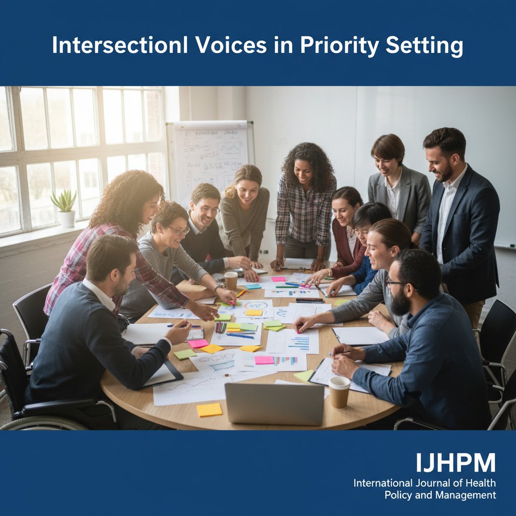 IJHPM's tweet photo. Public participation in health priority-setting remains limited. Intersectionality helps identify vulnerable populations and amplify their voices in policy decisions.
Read more ➡️ https://t.co/akI9PcB5OF
#BenefitsPackages
#EssentialHealthServices
#UniversalHealthCoverage https://t.co/Qiyf4TkHUO