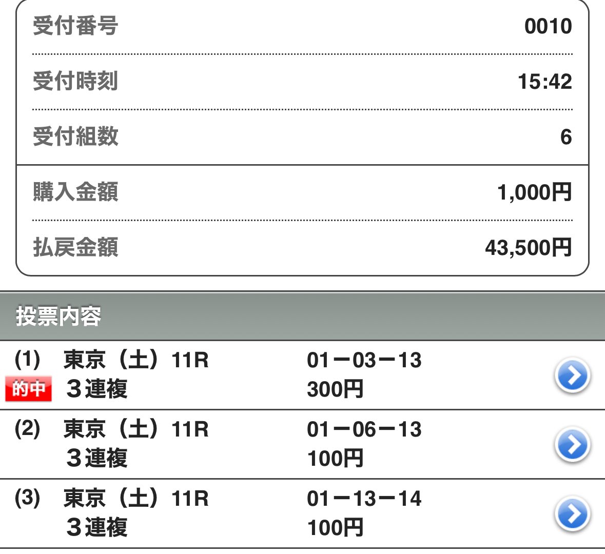 keibabeachboy's tweet photo. ダイヤモンドS

🥇◎スティンガーグラス（1人3.0倍）
🥈◯ファイアクランツ（3人7.8倍）
🥉穴ブレイヴロッカー（11人30.1倍）

✅血統推奨馬🐎で決まって良かったです🔥

複勝1.5倍、2.7倍🎯
単勝3.0倍🎯
馬連17.6倍🎯
3連複145倍🎯

長丁場は血統がハマりやすいです！
的中🎯された方おめでとうさあ🙇 https://t.co/el6y18vxSA