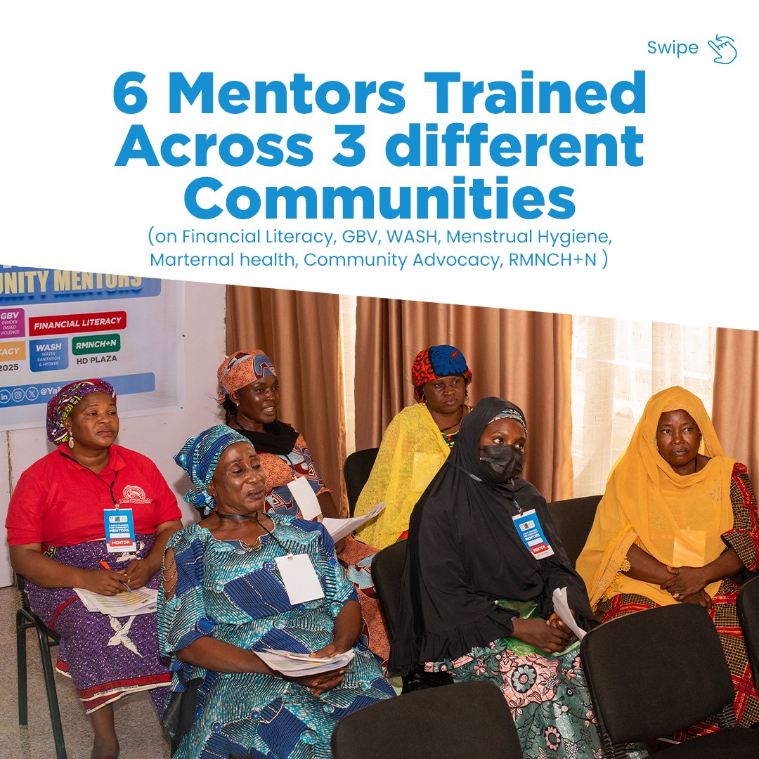 These aren't just statistics, they represent hope, dignity, reselience, and opportunity.

Every number tells a story of women empowered, teachers equipped and communities strengthened;

Thank you for being part of this journey of change. #YAHIC #impactstory