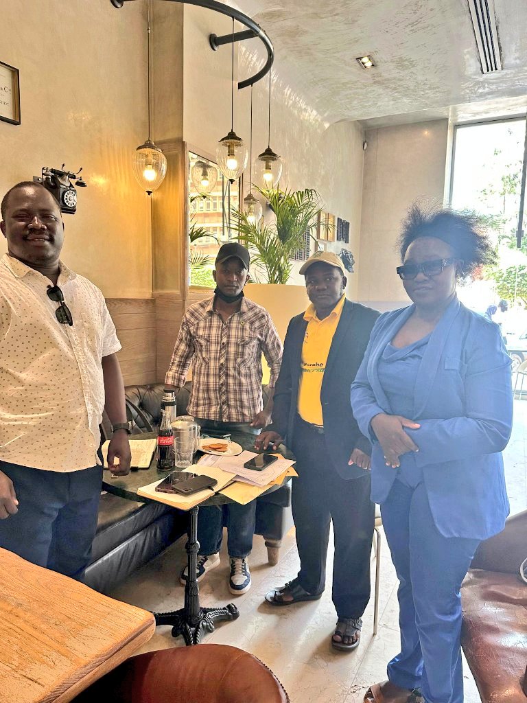 Dr_JibCares's tweet photo. I had a discussion with the team from @HRA_Uganda whose mission is towards #SDG2 on hunger eradication. 

They're promoting food security in Nwoya, Dokolo &amp; parts of Kole districts. 

They'll be working with @MillionTrees_Ug to promote agroforestry investments with local people. https://t.co/9lGmVHKMCq