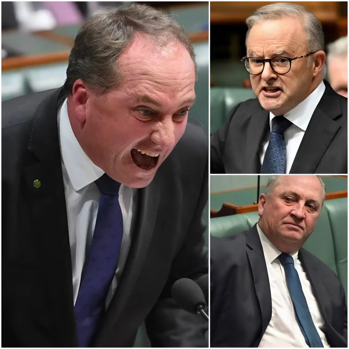 “Who would dare vote for this garbage?!” — that was the thunderous challenge from Barnaby Joyce as he unleashed a blistering attack on Prime Minister Anthony Albanese, igniting one of the most explosive Senate clashes in recent memory. Albanese appeared visibly furious as Joyce —
