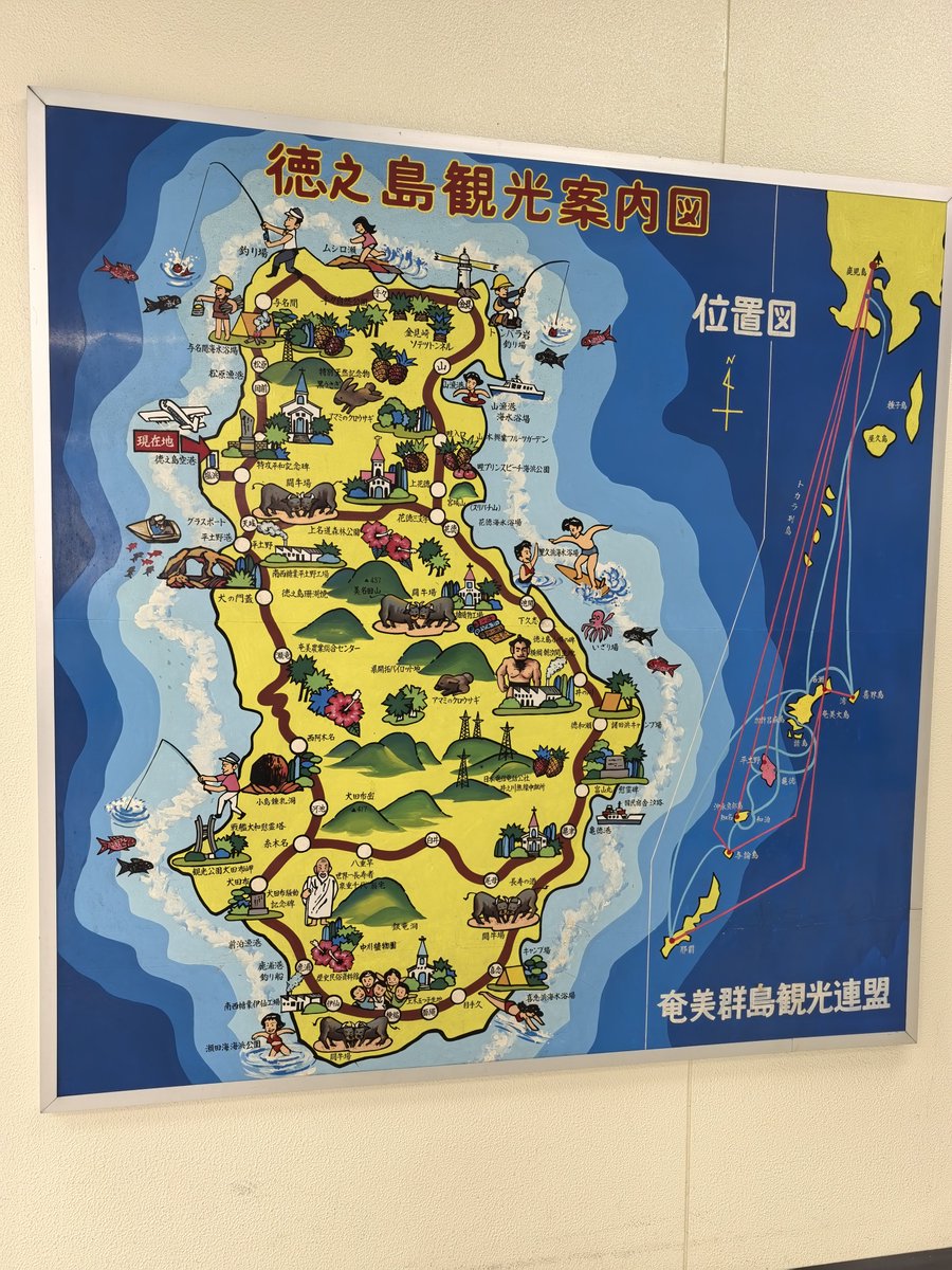 gtkty0411's tweet photo. 国内空港65港目は徳之島子宝空港
小規模空港だけどお土産屋さんやレストランもあって活気がある。 https://t.co/1wsSm7CZEb