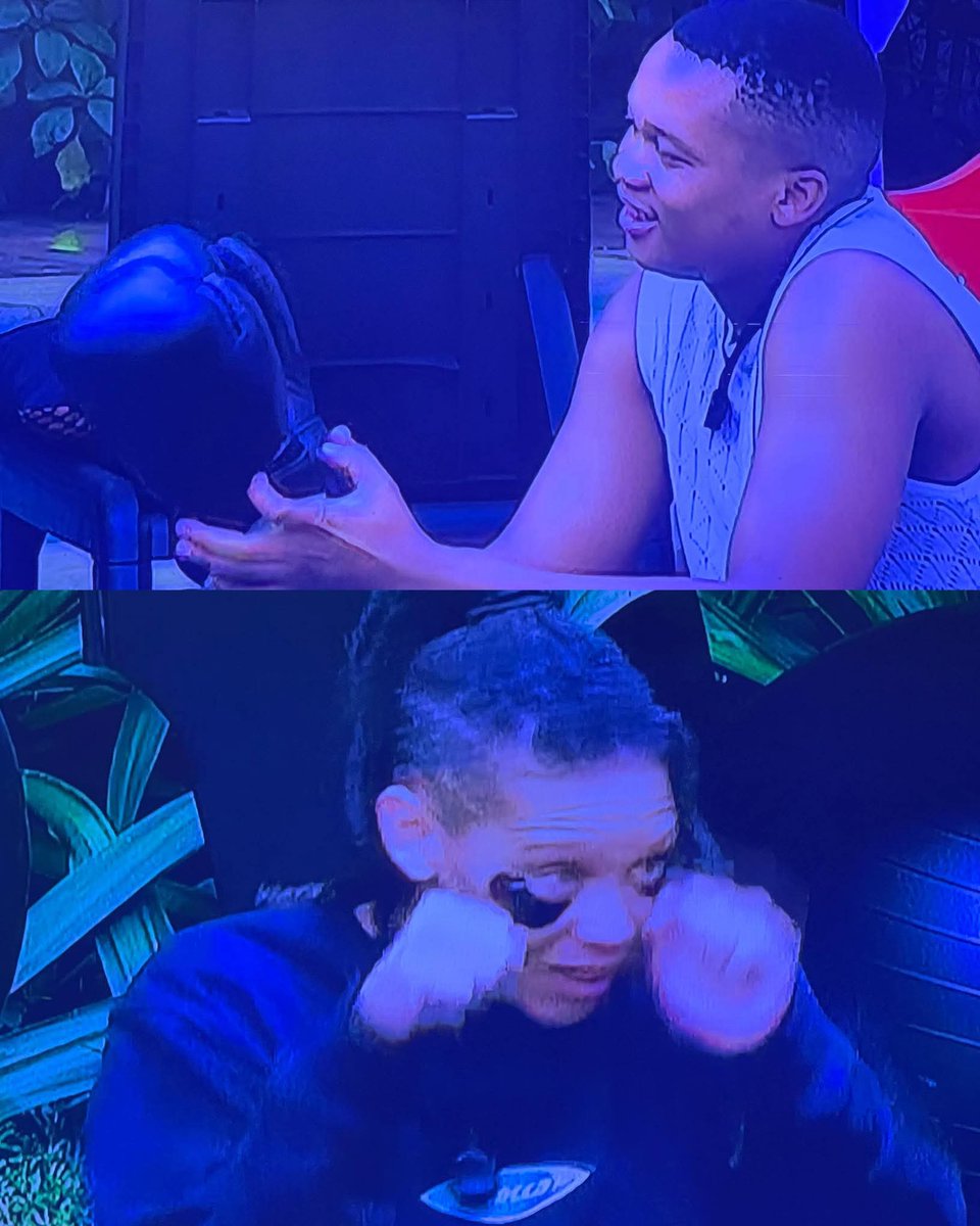 Ramona: Most men think they can f!ght but they c@nt f!ght, no kn!v£$ no gvn$ just punch£$, within 2 minutes they will be tired.
#BBMzansiS6
#Bazozwa