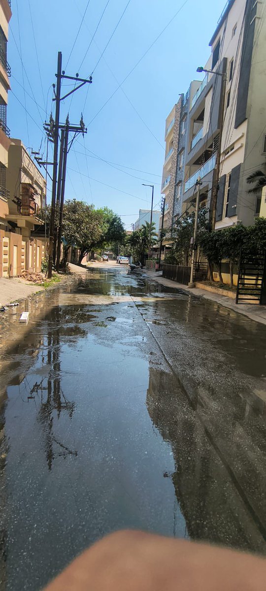 vedula_murthy's tweet photo. @revanth_anumula 
@TelanganaCMO 
@CommissionrGHMC 
@HMWSSBOnline 
@hmwssbed 
@hmwssbmgrmrdply TODAY’S WOES !! MLA work sanctioned 5 months ago , but not an inch moved . Request CMO office &amp; GHMC Commisioner see and believe sewerage &amp; debris in Tchrs clny, We are left to Rot. https://t.co/CM7uROQw1s