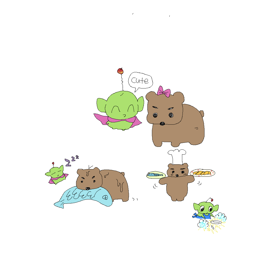 외계인이 키우는 곰