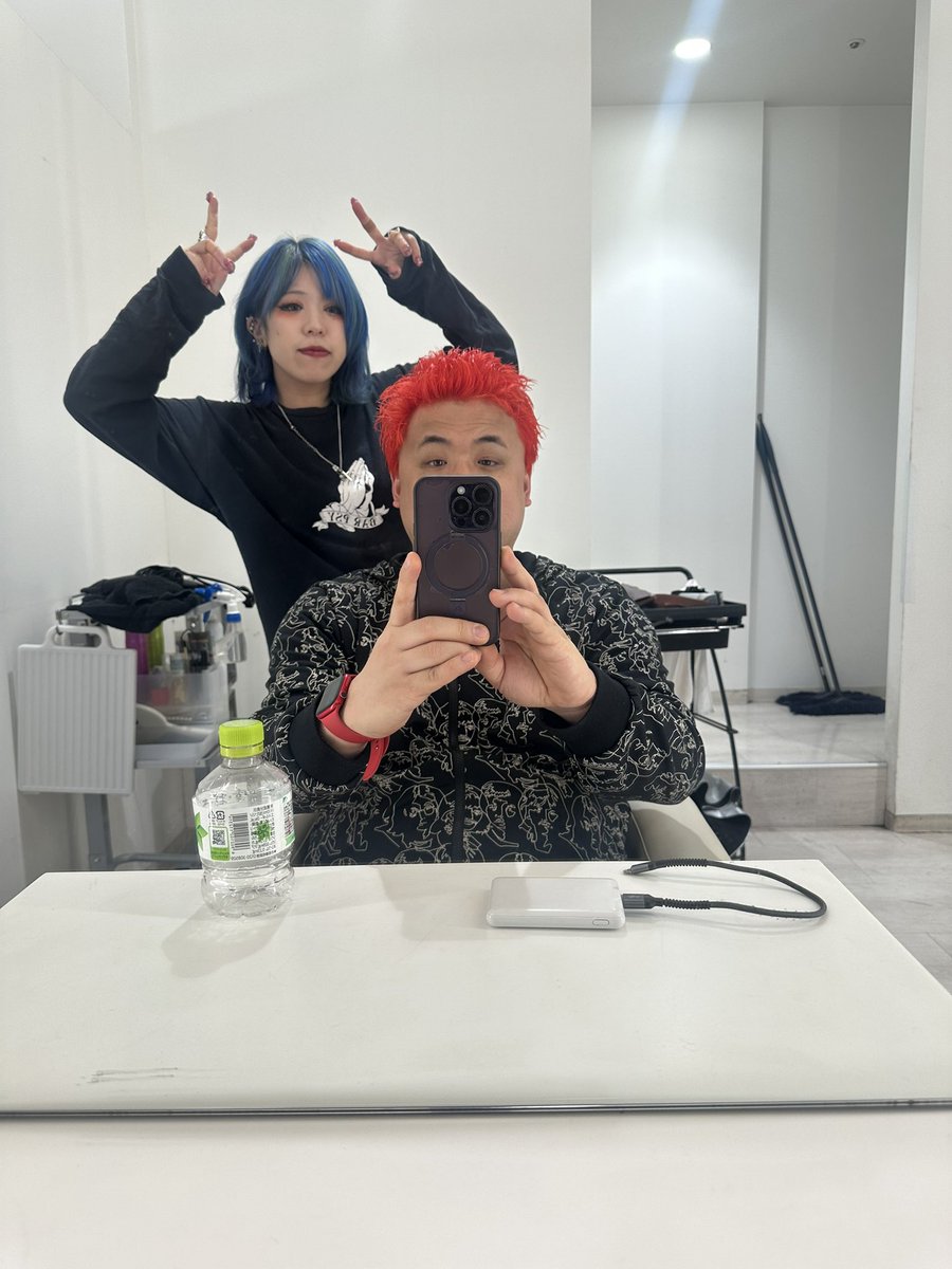 今年最初のカットとカラー！！ バッチリ👌