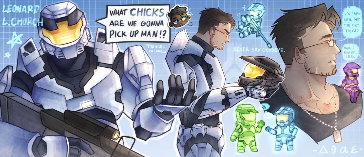 Church, the guy who started it all.
#RVB #RedvsBlue
