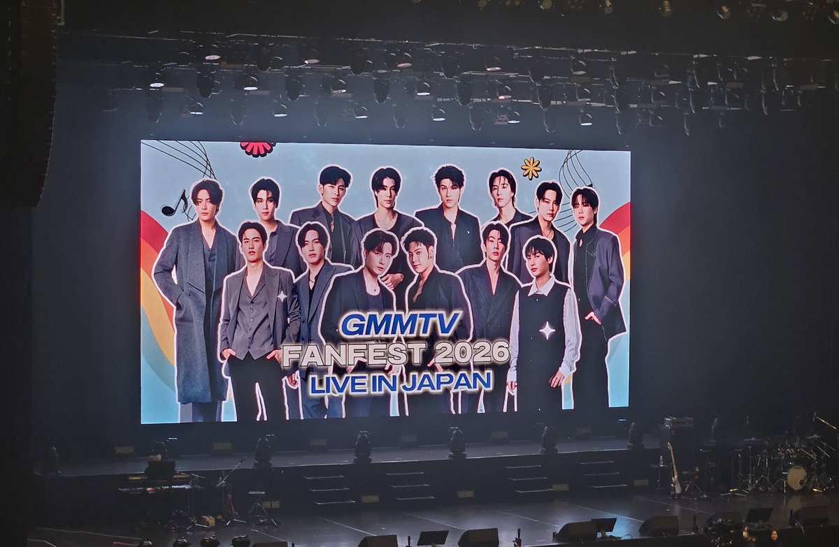 JoongDunkJFC's tweet photo. まもなく開演です‼️✨
最高の時間にしましょう😍

JOONGDUNK JP FANFEST26
#GMMTVFANFEST2026JP https://t.co/J9Ff443OU9