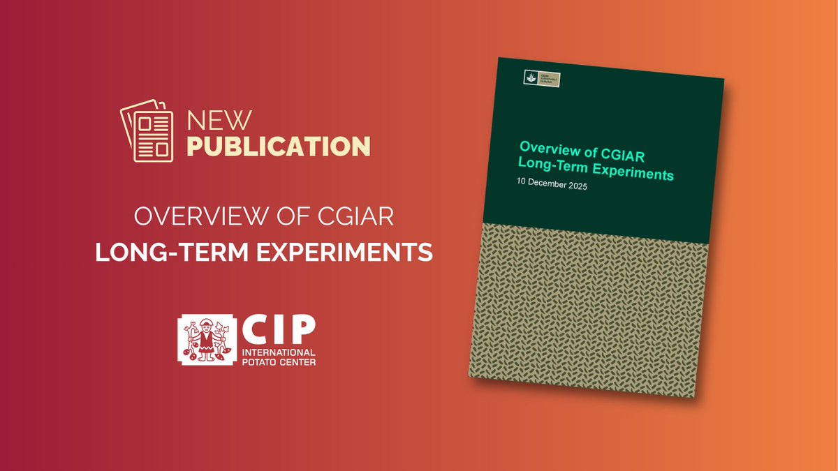 International Potato Center tweet media