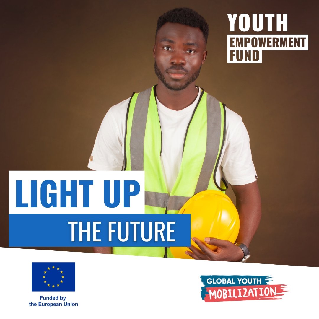 NwekeMoses13's tweet photo. I am pleased to share that I have been selected as an awardee of the Global Youth Mobilization @gymobilization, funded by the European Union @eu_partnerships through the #youthempowermentfund.

#Lightupthefutureinitiative #youthmobilize #youthleadstheway #youthempowermentfund https://t.co/80aS24mCbV