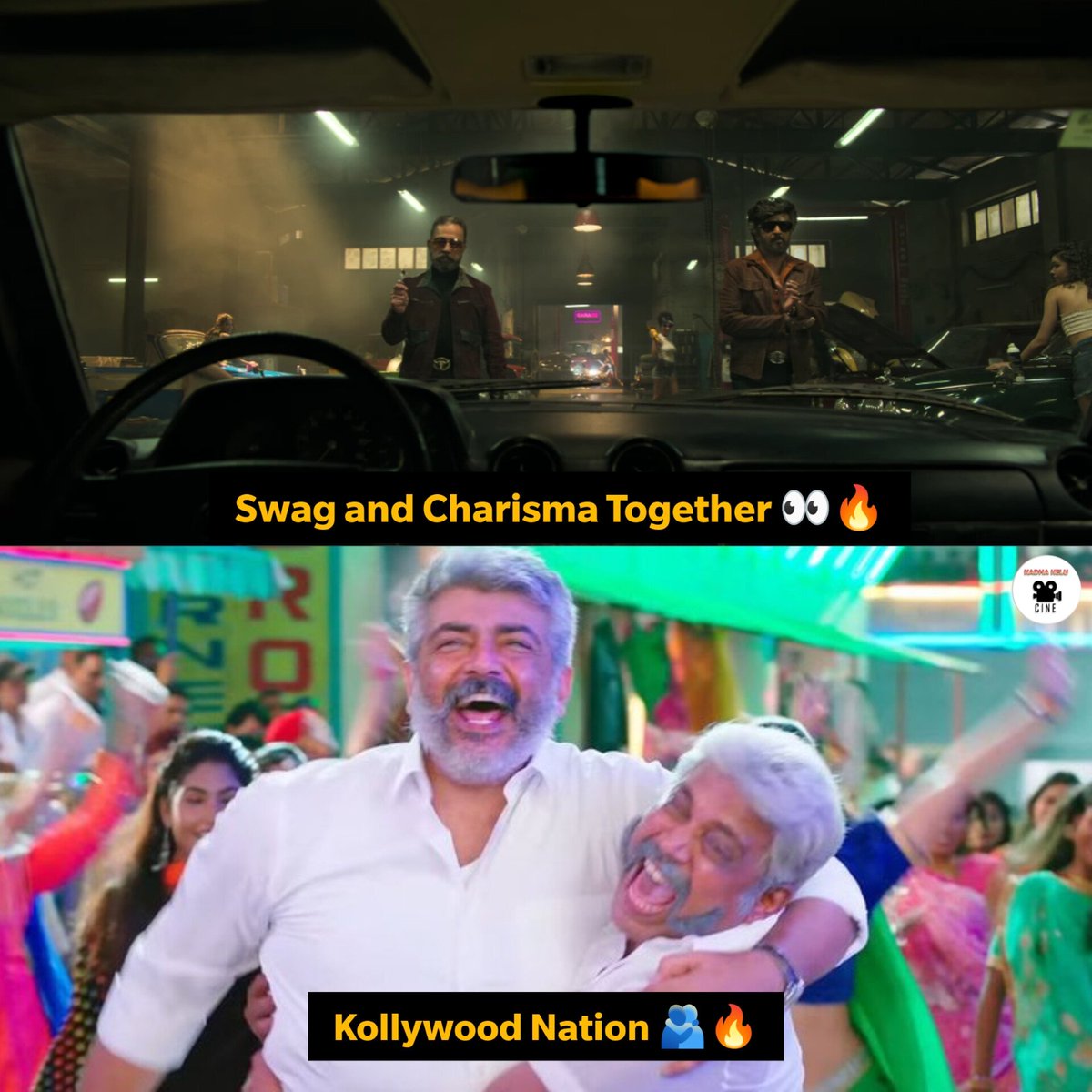 death__hope's tweet photo. Kollywood gonna see a box-office bomb and cherish the moments of these legends one last time 🥵🔥.
Apdye Thala and Thalapathy um ithu mari onu panirklam.
#Rajinikanth𓃵 #KamalHaasan https://t.co/RuOWkzQFZr