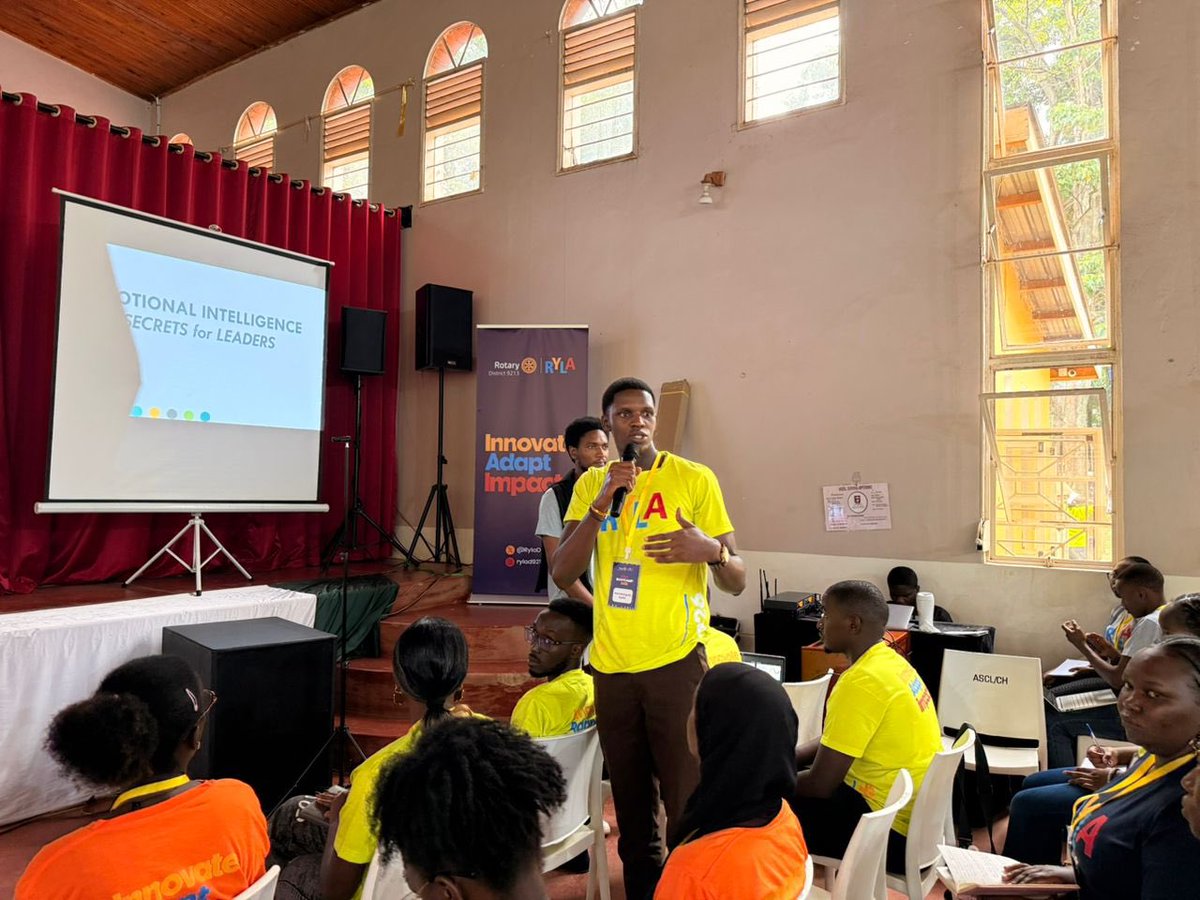 keithnamu's tweet photo. Yesterday was Day 1 at #RYLA26 as we continue Day 2 I advised my fellow participants not to  focus too much on winning,  instead enjoy the moment. 

RYLA will eventually end, but what memories will you take with you?

Let’s engage more, connect deeply, and build real friendships because those are the things that truly last.
